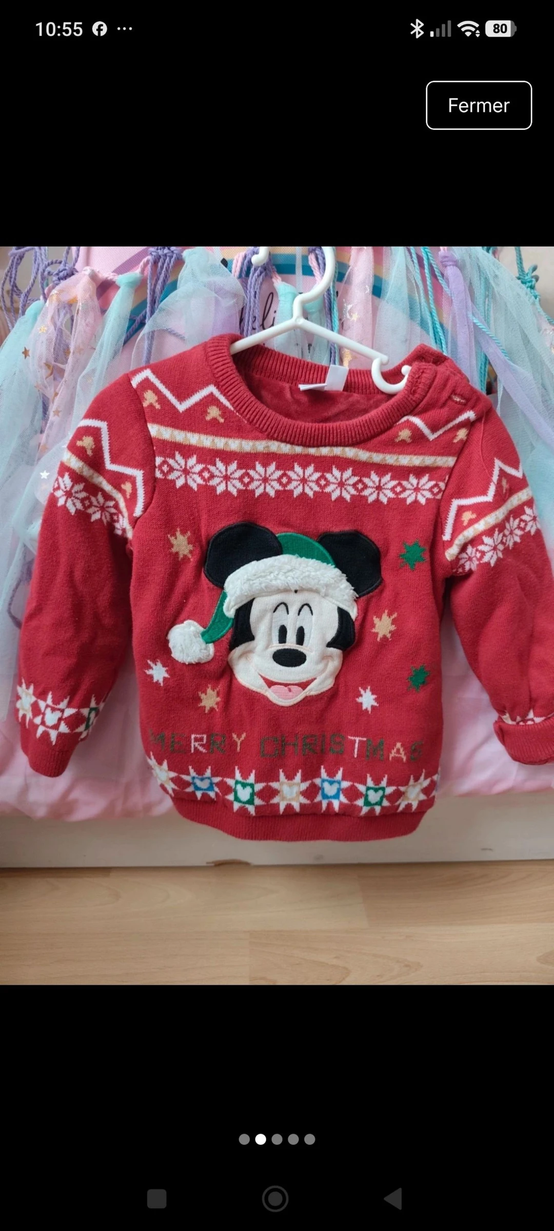 Jersey navideño de 24 meses Disney – photo 2